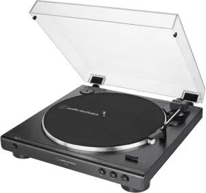 Audio-Technica AT-LP60X-BK Fully Automatic Belt-Drive Stereo Turntable