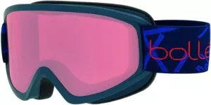 Bollé Freeze Matte Navy Vermillon Medium Ski Goggles Unisex-Adult