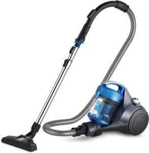 Eureka Whirlwind Bagless Canister Cleaner NEN110A Lightweight Corded Vacuum for Carpets and Hard Floors