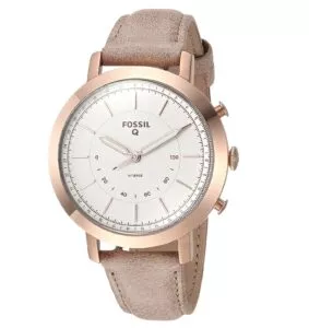 Fossil Women's Neely Stainless Steel Hybrid Smartwatch with Activity Tracking and Smartphone Notifications