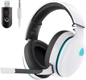 Gtheos 2.4GHz Wireless Gaming Headset for PC