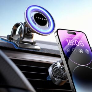 LISEN Fits for MagSafe Car Mount iPhone Holder