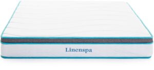 LinenSpa 8 Memory Foam and Innerspring Hybrid Mattress