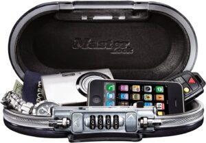 Master Lock Portable Safe with Resettable Combination Lock