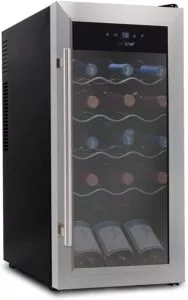 Nutrichef 18 Bottle Wine Cooler Refrigerator