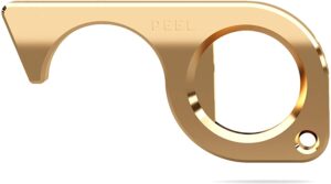 PEEL Brass Keychain Touch Tool