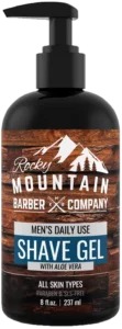 Rocky mountain shave gel