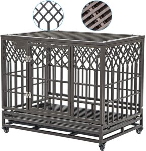 SMONTER Heavy Duty Strong Metal Crate