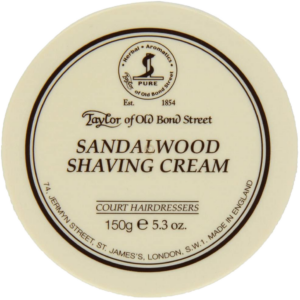 Sandalwood shaving cream