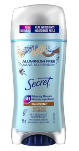 Secret Aluminum Free Deodorant for Women