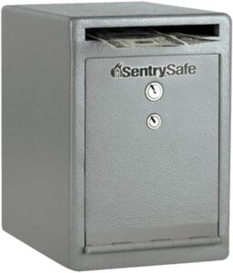 SentrySafe Depository Safe, Medium Dual Key Lock Money Safe