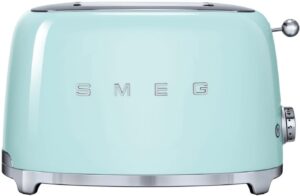 Smeg TSF01PGUS 50's Retro Style Aesthetic 2 Slice Toaster