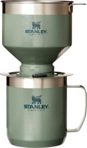 Stanley The Camp Pour Over Coffee Maker Set, Stainless Steel Filter