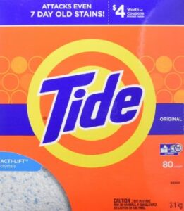 Tide powder soap